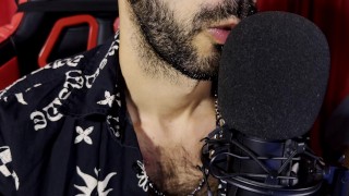 ASMR MALE Wet Mouth Sounds, Whispering, Relaxing, Tingles