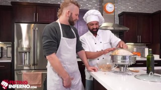 Turkey Stuffed Check, Chef Stuffed Check - Dominic Pacifico, Josh Mikael - FistingInferno