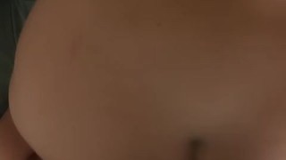 I fucked her in doggystyle and cum on her beautiful ass - Dirty Lady Facial