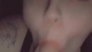 She Records her self sucking me off!!