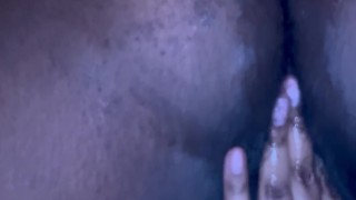 fingering my hairy tight pussy