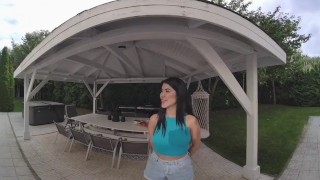 FuckPassVR - Horny brunette Lady Dee begs for your hardness to fill her tight asshole in VR
