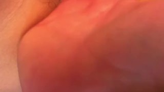 Lesbian best friend fingers my pussy until I squirt listen how wet it was