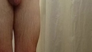 Showering with my new toy