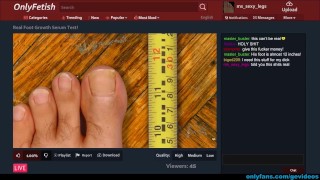 Monster Foot (Male, Foot Growth, Destruction)