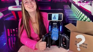 XSpaceCup XT5 Auto Quickshot Stroker ~ SFW UNBOX!!