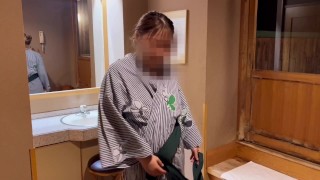 【個人撮影】100万回再生記念♡温泉旅行デートで中出しえっち三昧♡【後編】 日本人/素人/ハメ撮り/看護師/カップル/creampie/中出し/japanese/amateur/POV/露出