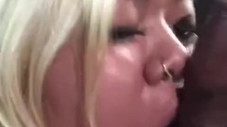 getting after work blowjob from my step sis