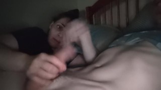 Limpest Dick on Earth take Forever to Milk!