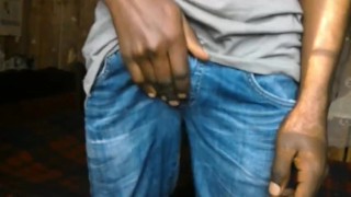 SOLO MALE BBC DRY HUMP IN JEANS