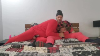 Gooning Union suit Bareback Fuck