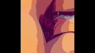 Daddy Super Hero fuck a nice Asian Milf in lingerie moaning loud.