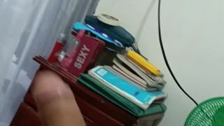 SACO TODO EL SEMEN DE MI VERGA😈💦🔥