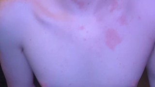 Femboy Hufflepuff Edging and showing off