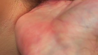 Married slut has first lesbian experience with sister in law and gets fingered before scissoring