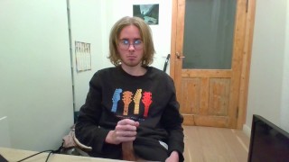 Afterschool webcam special - jerking off for hours