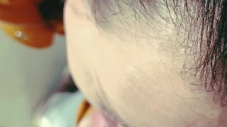 outdoor smoking in a jacket