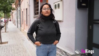 An amazing porn debut by Lana Villafuerte: The sexiest chubby Latina you'll see today!