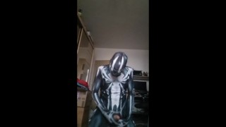 Black symbiot huge cum and moaning