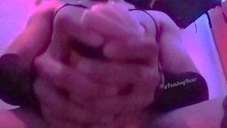 Big Dicked Femboy and his Cock Sleeve