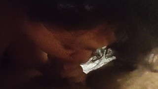 "Te gusta?" me pregunta la gordita puta mientras me la mama