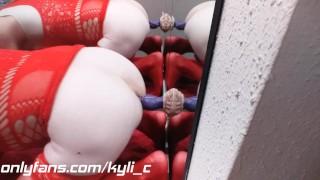 Anal dildo fuck