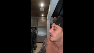 Chris Diamond, my most fetish and horny videos playing with my huge cock and my feet