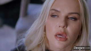 Deeper. Anal-curious submissive Vic gets her limits tested
