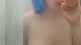 Chubby Pinay Pink Pussy Masturbation in the Shower- Compilation