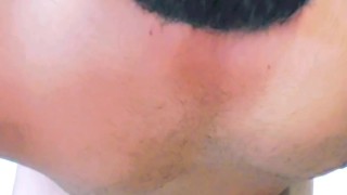 Lingerie inside boys clothes of sissy faggot