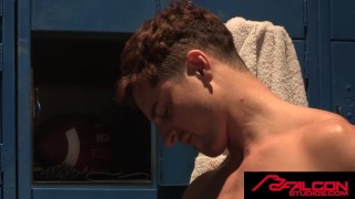 FalconStudios - Dirty Jock Strap Sniffing Naughty Jocks Fucking Hard In The Locker Room