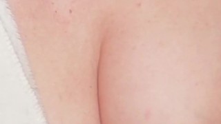 Touching my tits