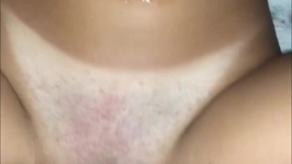 ROOMMATE FUCKS ME HARD ON MY DESK AND CUM INTO MY PUSSY