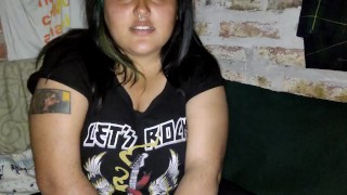 my stepsister on tinder is discovered and has to pay with a blowjob ALISONGONZALEZ26