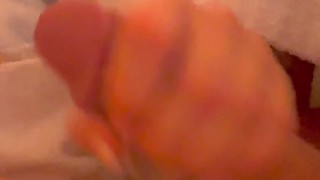 Risky Handjob In Public Spa & Cum Play On His Beautiful Belly