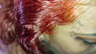 nilmini sheron dildo deep hard fuck solo