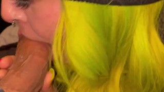 GanjaGoth -Sexy Sloppy Stoner Blow Job