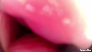Camera Inside Real Vagina Before & After Creampie - Cervix POV
