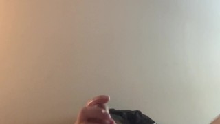 jerking off with big cumshot