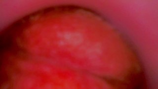 Camera Inside Pink Pussy Records A Huge Creampie From Within (Slow Motion Cumshot)