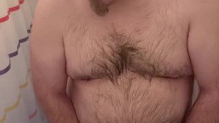 Masturbating in the shower