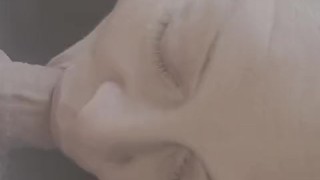 Quick lunch blowjob from my wife