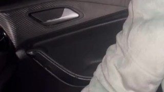 Follando con chico desconocido en la calle mi esposo conduce y graba