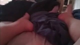 Playing with my new sex toy leads to explosive end