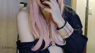 Egirl Student smoking after school(full vid on my 0nlyfans/ManyVids)