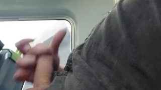 Jerking off on a Melbourne Train