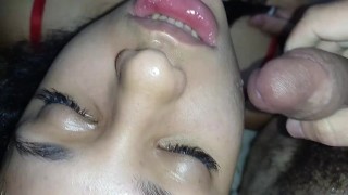 facial handjob, facial cum I love a really nice dick in the middle of my face🍆🥛😋🤤🫦💦🥛🥛🥛🥛🥛
