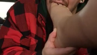 Daddy Sucking On My Toes And Feet