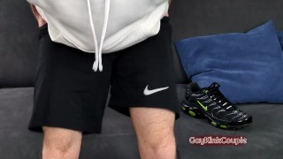 Sniffing and Fucking Nike TN Air Max Plus Sneakers