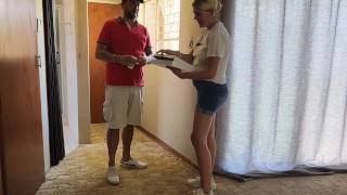 Cuckold i dared my wife to fuck the random pizza guy